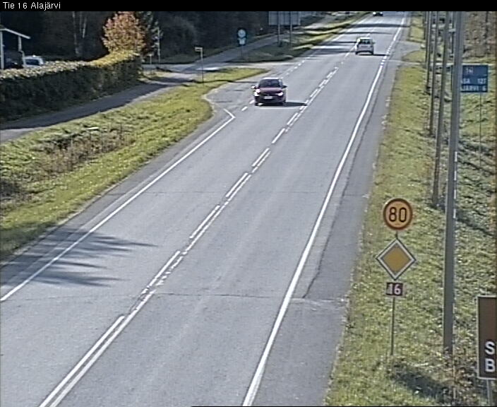 Weather Camera Image Väg 16 Alajärvi, Alajärvi, Etelä-Pohjanmaa