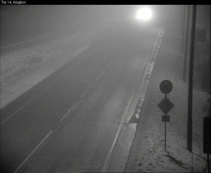 Weather Camera Image Road 16 Alajärvi, Alajärvi, Etelä-Pohjanmaa