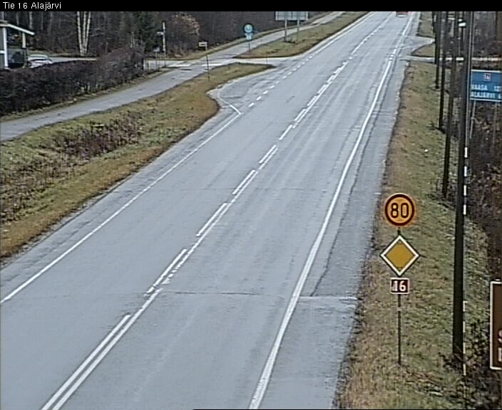 Weather Camera Image Väg 16 Alajärvi, Alajärvi, Etelä-Pohjanmaa