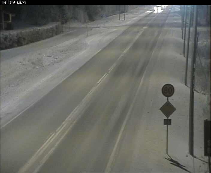 Weather Camera Image Road 16 Alajärvi, Alajärvi, Etelä-Pohjanmaa