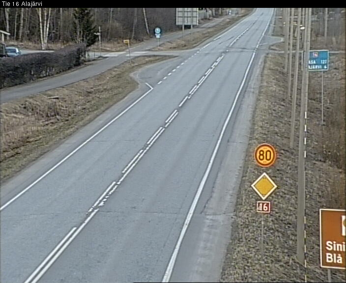 Weather Camera Image Väg 16 Alajärvi, Alajärvi, Etelä-Pohjanmaa