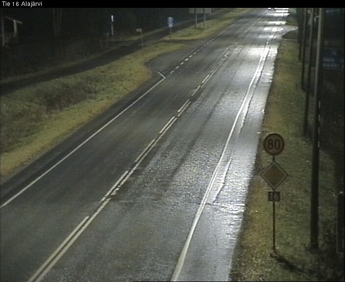 Weather Camera Image Road 16 Alajärvi, Alajärvi, Etelä-Pohjanmaa