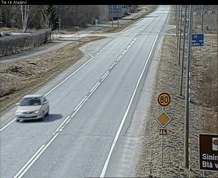 Weather Camera Image Väg 16 Alajärvi, Alajärvi, Etelä-Pohjanmaa