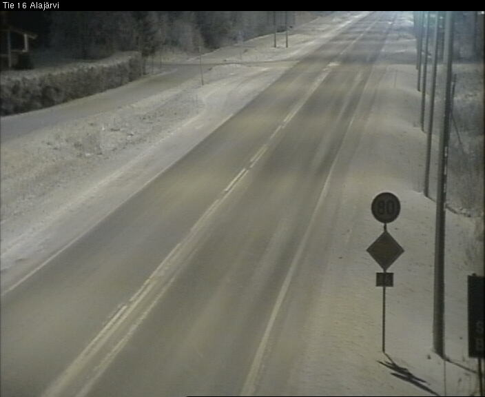 Weather Camera Image Road 16 Alajärvi, Alajärvi, Etelä-Pohjanmaa