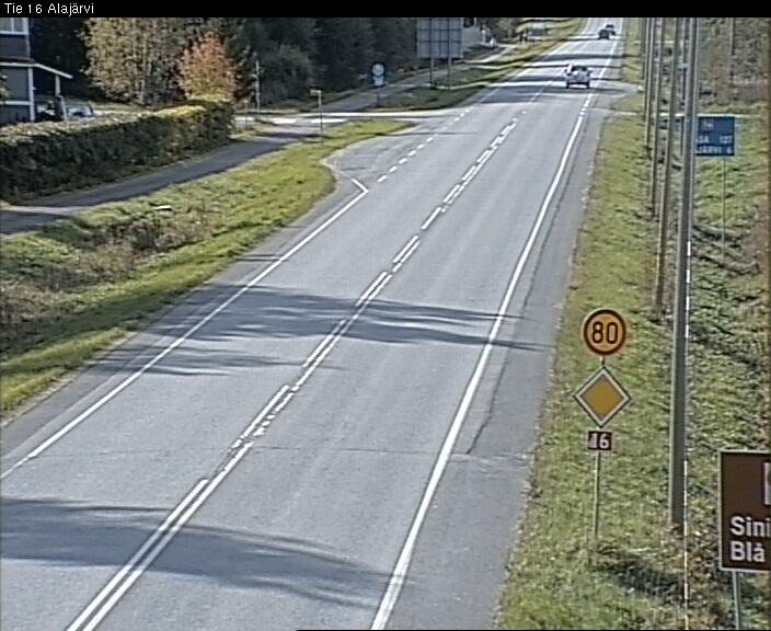 Weather Camera Image Road 16 Alajärvi, Alajärvi, Etelä-Pohjanmaa