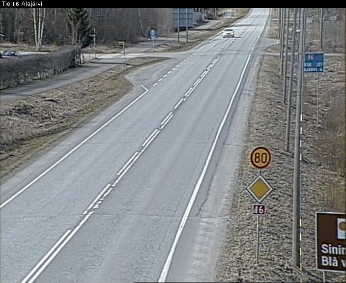 Weather Camera Image Road 16 Alajärvi, Alajärvi, Etelä-Pohjanmaa
