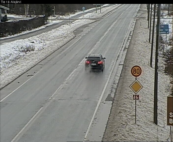 Weather Camera Image Road 16 Alajärvi, Alajärvi, Etelä-Pohjanmaa
