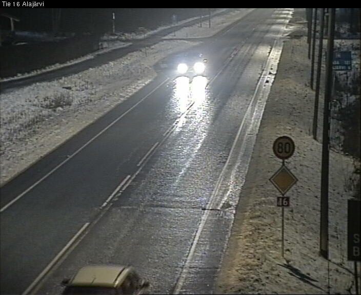 Weather Camera Image Road 16 Alajärvi, Alajärvi, Etelä-Pohjanmaa