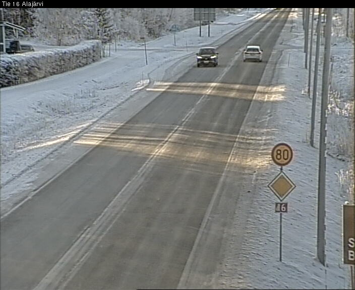 Weather Camera Image Road 16 Alajärvi, Alajärvi, Etelä-Pohjanmaa