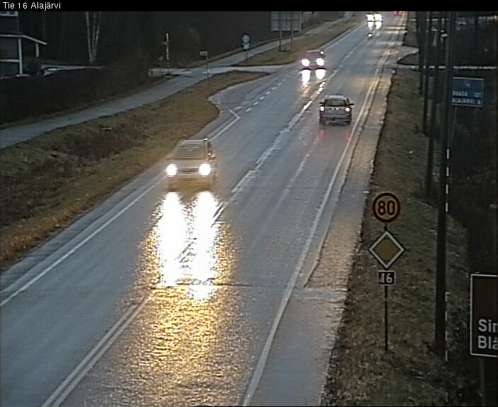 Weather Camera Image Road 16 Alajärvi, Alajärvi, Etelä-Pohjanmaa