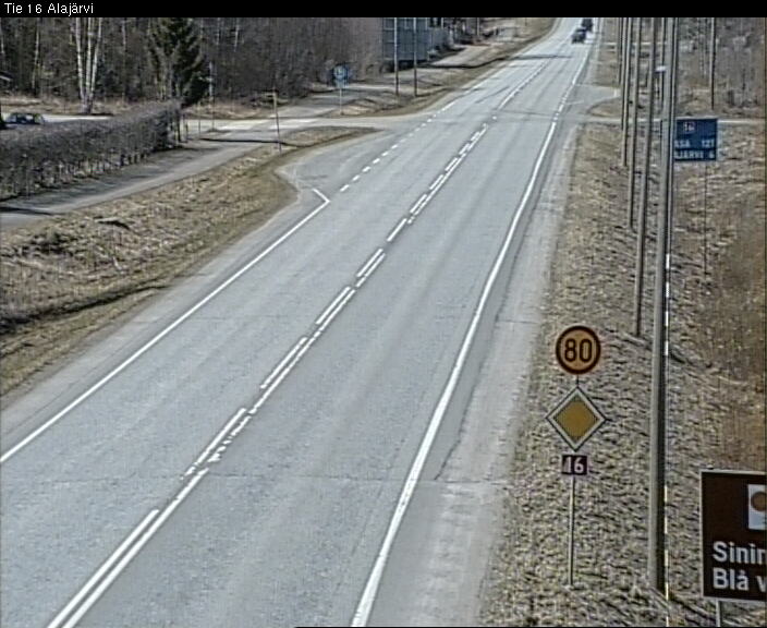 Weather Camera Image Road 16 Alajärvi, Alajärvi, Etelä-Pohjanmaa