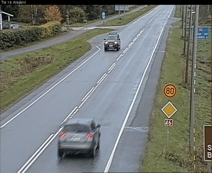 Weather Camera Image Road 16 Alajärvi, Alajärvi, Etelä-Pohjanmaa