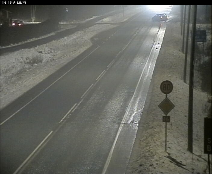 Weather Camera Image Road 16 Alajärvi, Alajärvi, Etelä-Pohjanmaa