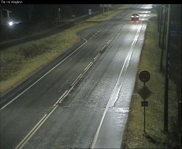 Weather Camera Image Road 16 Alajärvi, Alajärvi, Etelä-Pohjanmaa