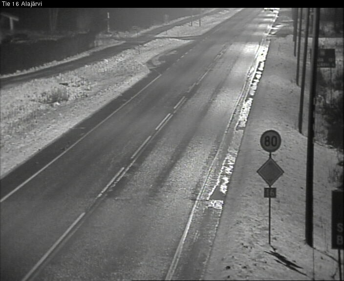 Weather Camera Image Road 16 Alajärvi, Alajärvi, Etelä-Pohjanmaa