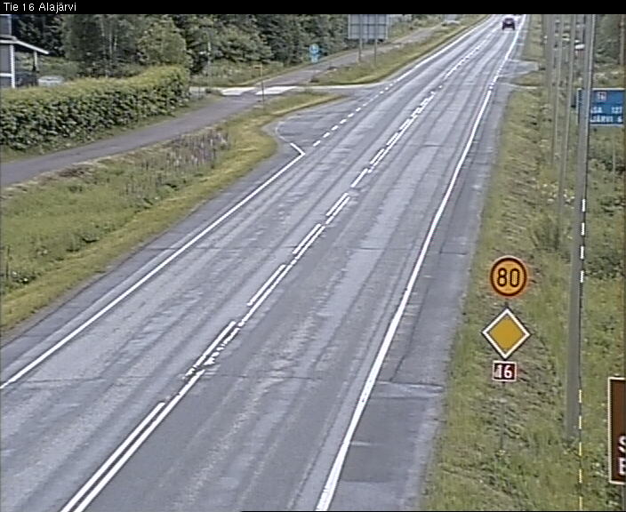 Weather Camera Image Väg 16 Alajärvi, Alajärvi, Etelä-Pohjanmaa