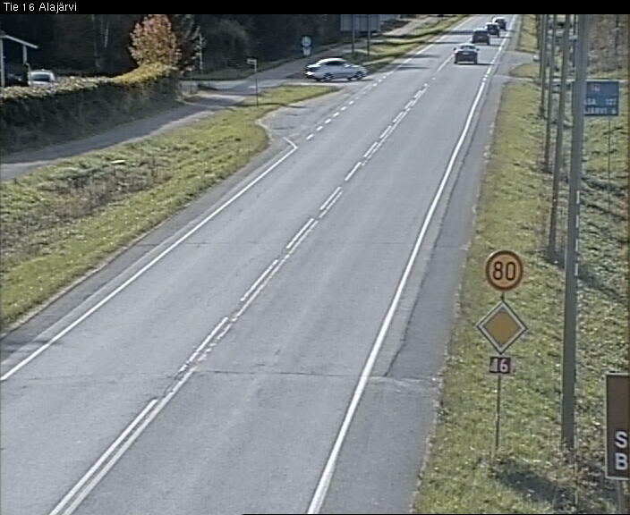 Weather Camera Image Väg 16 Alajärvi, Alajärvi, Etelä-Pohjanmaa