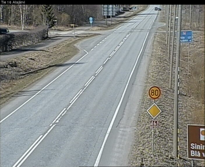 Weather Camera Image Road 16 Alajärvi, Alajärvi, Etelä-Pohjanmaa
