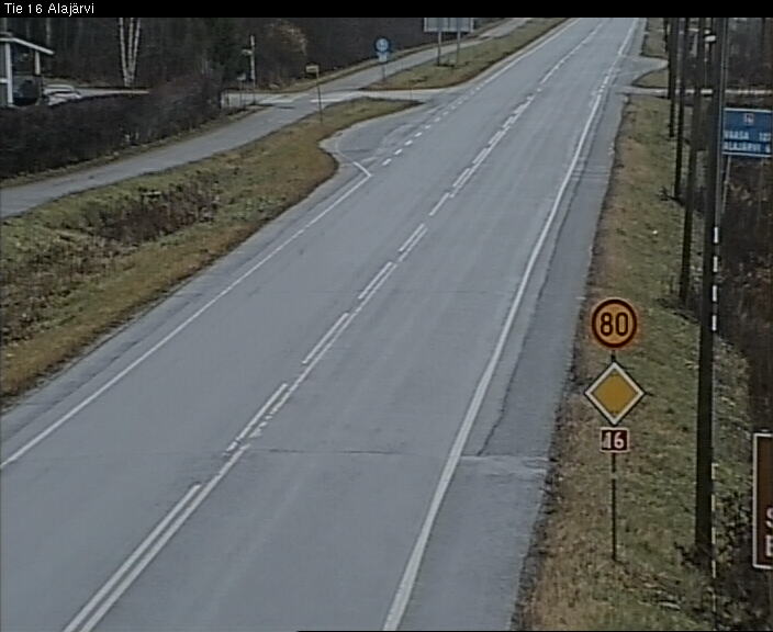 Weather Camera Image Väg 16 Alajärvi, Alajärvi, Etelä-Pohjanmaa