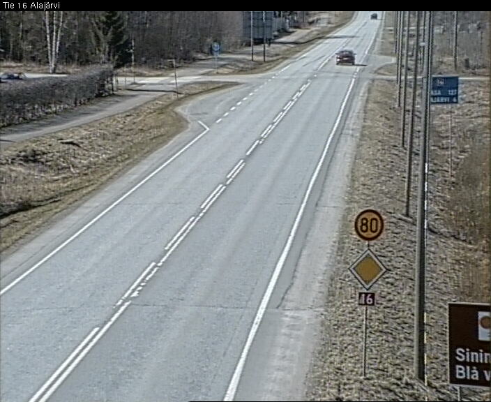 Weather Camera Image Road 16 Alajärvi, Alajärvi, Etelä-Pohjanmaa
