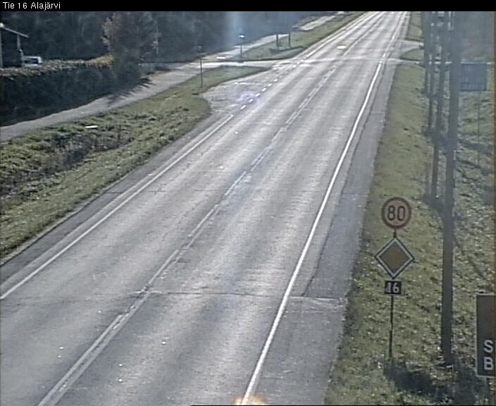 Weather Camera Image Väg 16 Alajärvi, Alajärvi, Etelä-Pohjanmaa