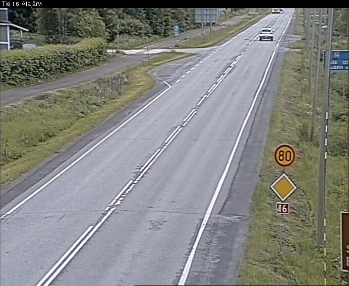Weather Camera Image Road 16 Alajärvi, Alajärvi, Etelä-Pohjanmaa