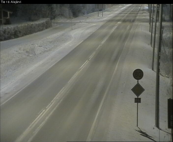 Weather Camera Image Road 16 Alajärvi, Alajärvi, Etelä-Pohjanmaa