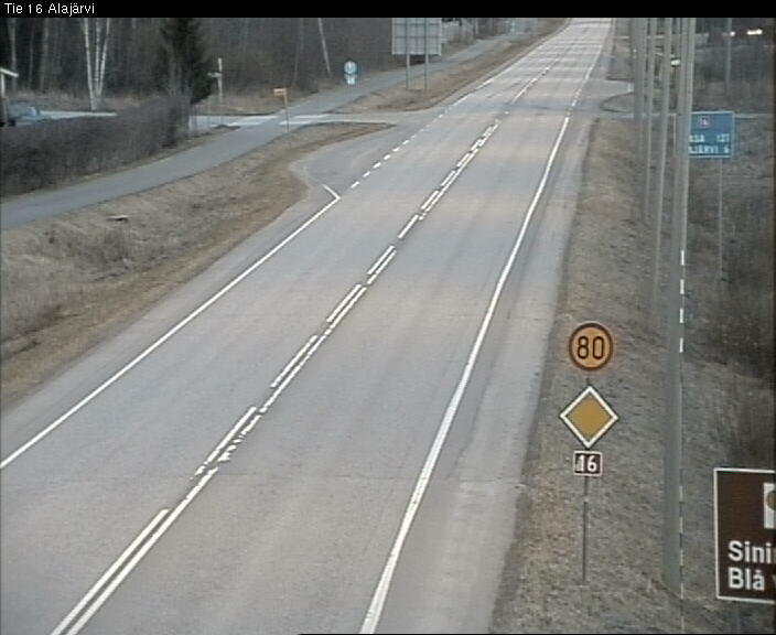Weather Camera Image Väg 16 Alajärvi, Alajärvi, Etelä-Pohjanmaa