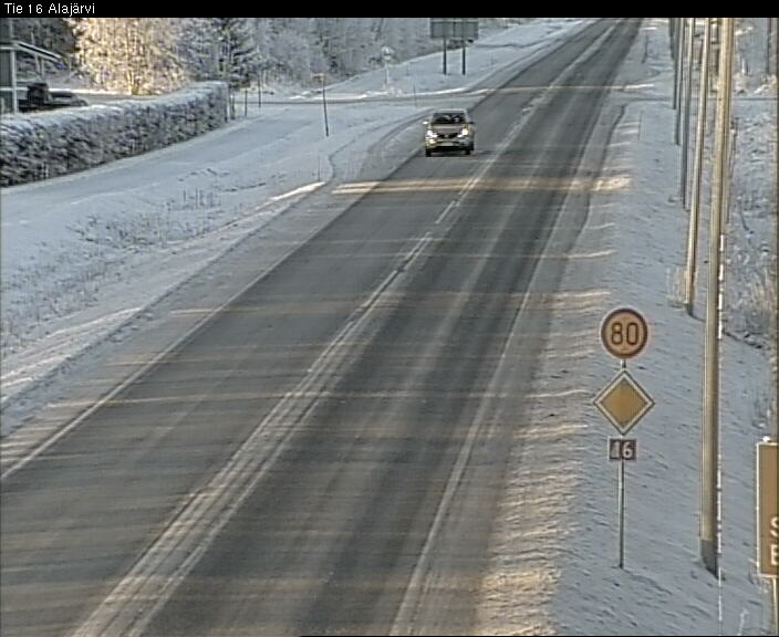 Weather Camera Image Road 16 Alajärvi, Alajärvi, Etelä-Pohjanmaa