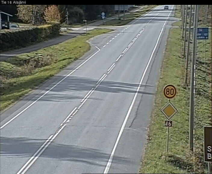Weather Camera Image Road 16 Alajärvi, Alajärvi, Etelä-Pohjanmaa