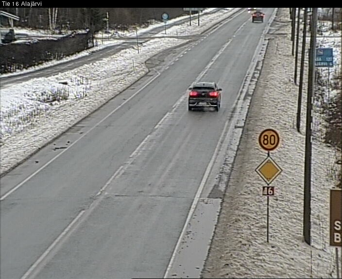 Weather Camera Image Road 16 Alajärvi, Alajärvi, Etelä-Pohjanmaa
