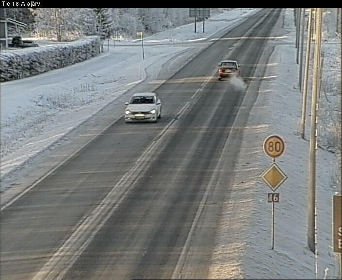 Weather Camera Image Road 16 Alajärvi, Alajärvi, Etelä-Pohjanmaa