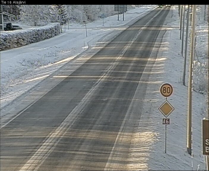 Weather Camera Image Road 16 Alajärvi, Alajärvi, Etelä-Pohjanmaa