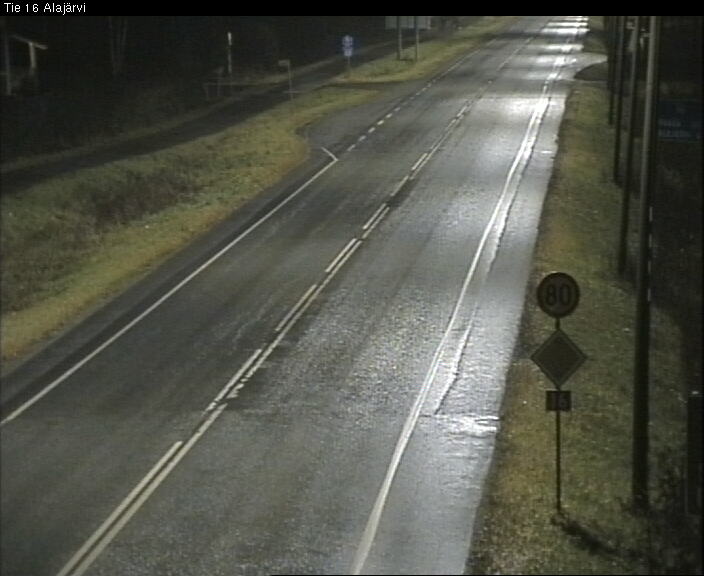 Weather Camera Image Road 16 Alajärvi, Alajärvi, Etelä-Pohjanmaa