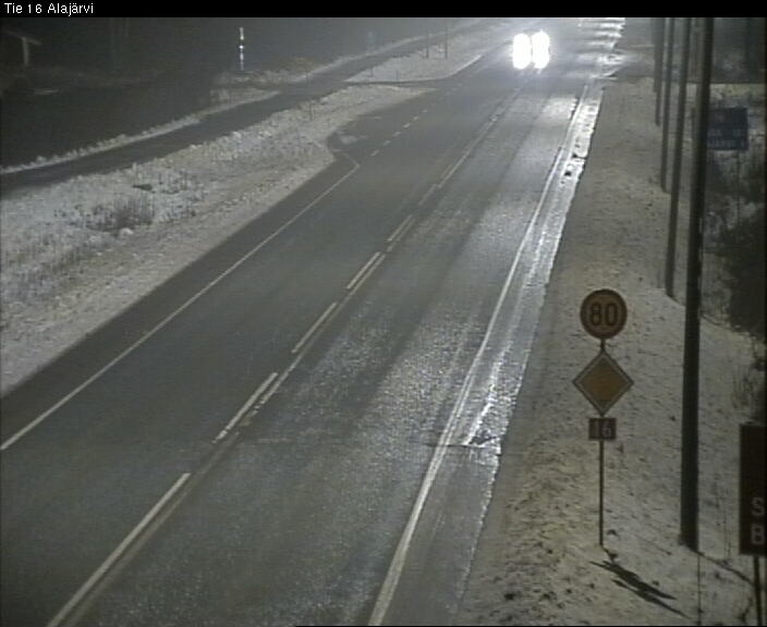 Weather Camera Image Road 16 Alajärvi, Alajärvi, Etelä-Pohjanmaa