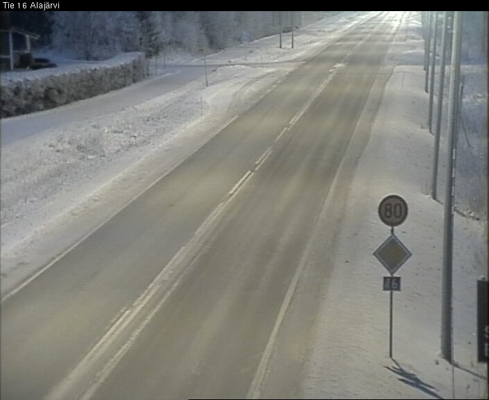Weather Camera Image Road 16 Alajärvi, Alajärvi, Etelä-Pohjanmaa