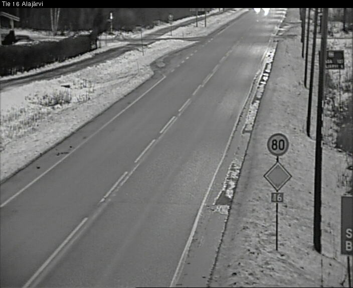 Weather Camera Image Road 16 Alajärvi, Alajärvi, Etelä-Pohjanmaa