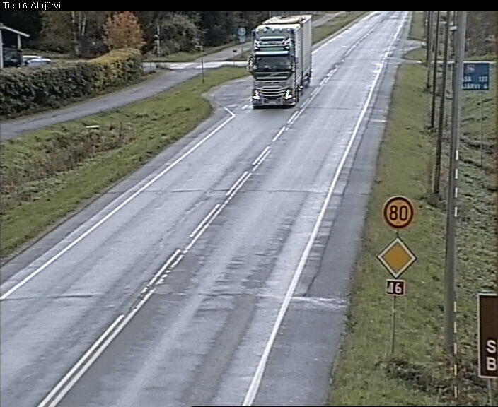 Weather Camera Image Road 16 Alajärvi, Alajärvi, Etelä-Pohjanmaa