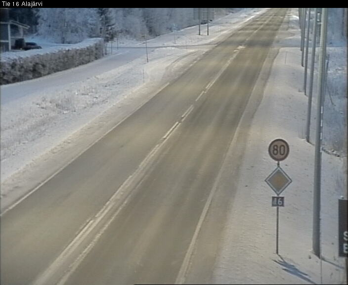 Weather Camera Image Road 16 Alajärvi, Alajärvi, Etelä-Pohjanmaa