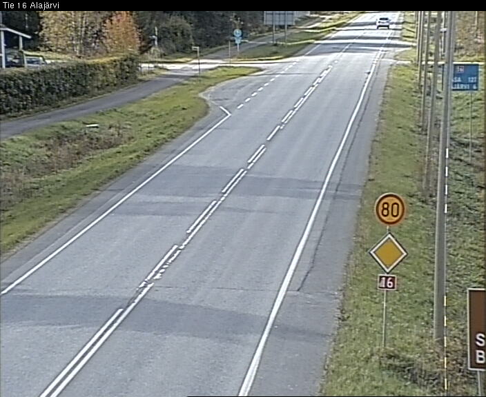 Weather Camera Image Road 16 Alajärvi, Alajärvi, Etelä-Pohjanmaa