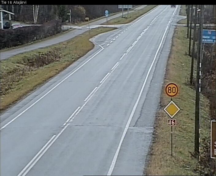 Weather Camera Image Väg 16 Alajärvi, Alajärvi, Etelä-Pohjanmaa