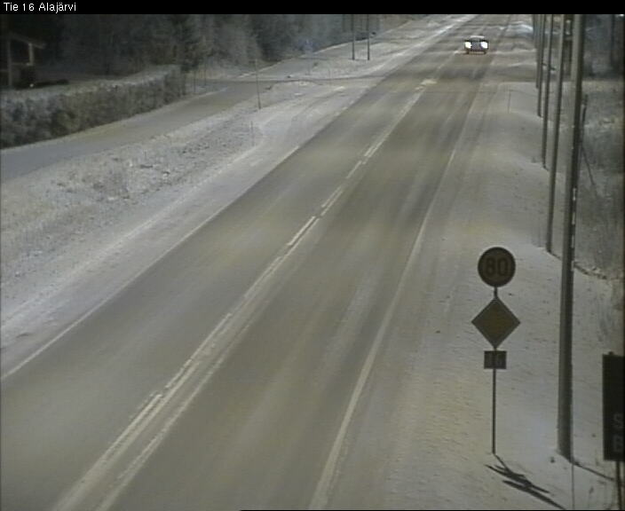 Weather Camera Image Road 16 Alajärvi, Alajärvi, Etelä-Pohjanmaa