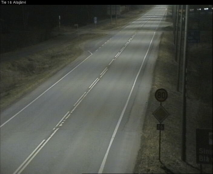 Weather Camera Image Väg 16 Alajärvi, Alajärvi, Etelä-Pohjanmaa
