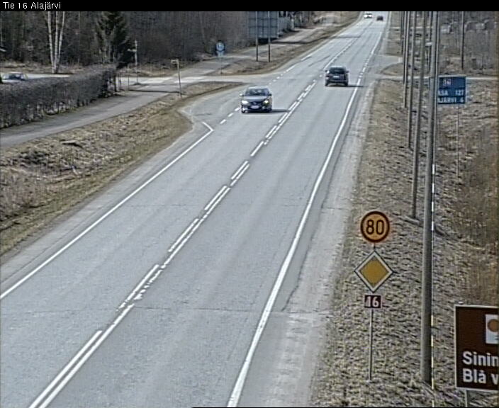 Weather Camera Image Väg 16 Alajärvi, Alajärvi, Etelä-Pohjanmaa