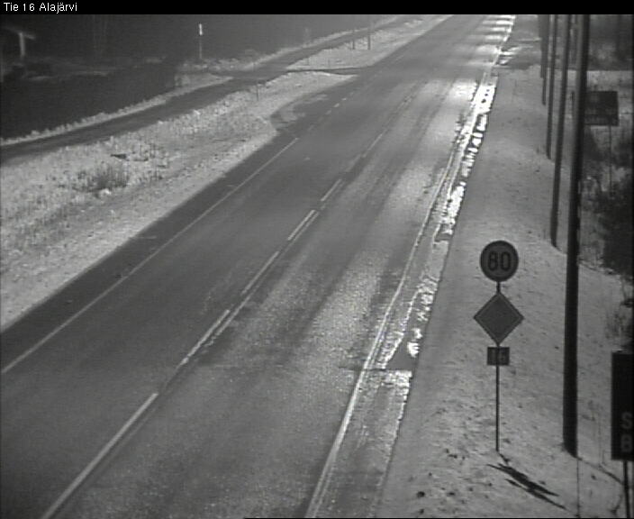 Weather Camera Image Road 16 Alajärvi, Alajärvi, Etelä-Pohjanmaa