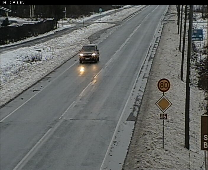Weather Camera Image Road 16 Alajärvi, Alajärvi, Etelä-Pohjanmaa