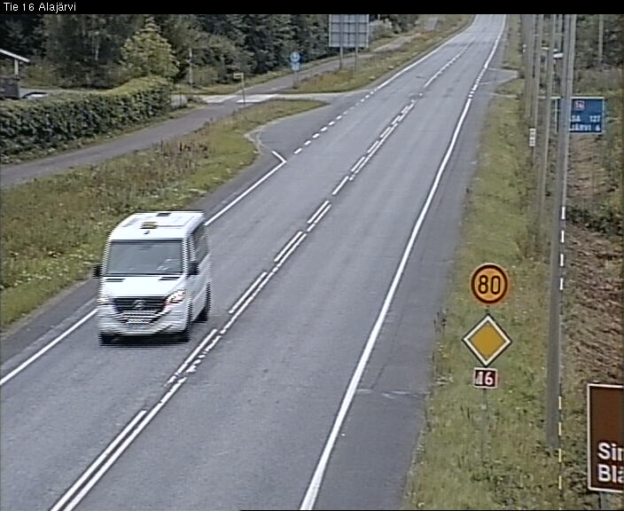 Weather Camera Image Road 16 Alajärvi, Alajärvi, Etelä-Pohjanmaa