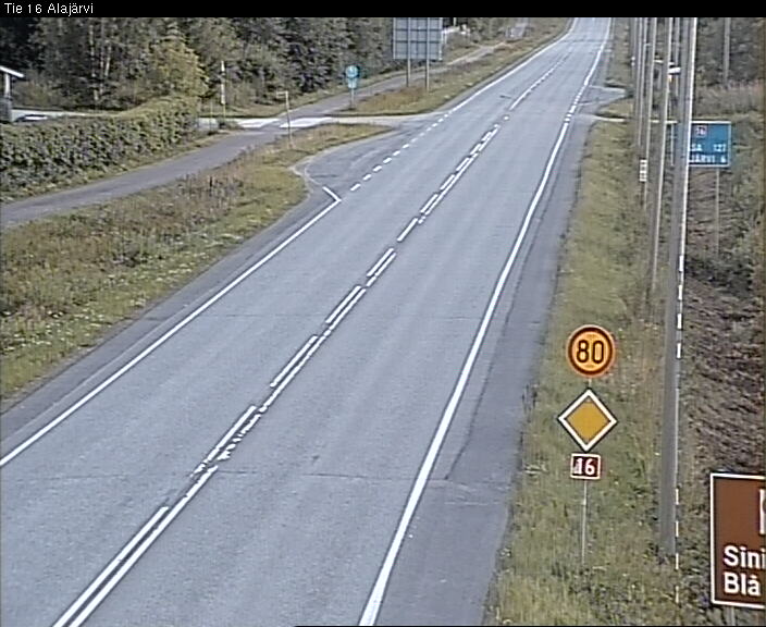 Kelikamerat Kuva Tie 16 Alajärvi, Alajärvi, Etelä-Pohjanmaa