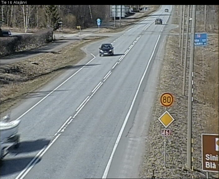 Weather Camera Image Road 16 Alajärvi, Alajärvi, Etelä-Pohjanmaa