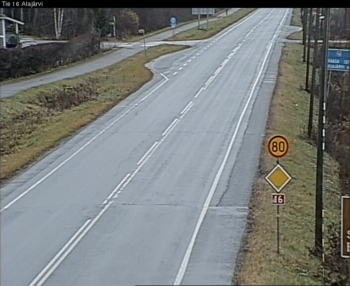 Weather Camera Image Väg 16 Alajärvi, Alajärvi, Etelä-Pohjanmaa